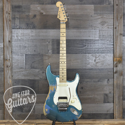 Pre-Owned Luxxtone Choppa S - Lake Placid Blue Heavy Relic, with Hardshell Case