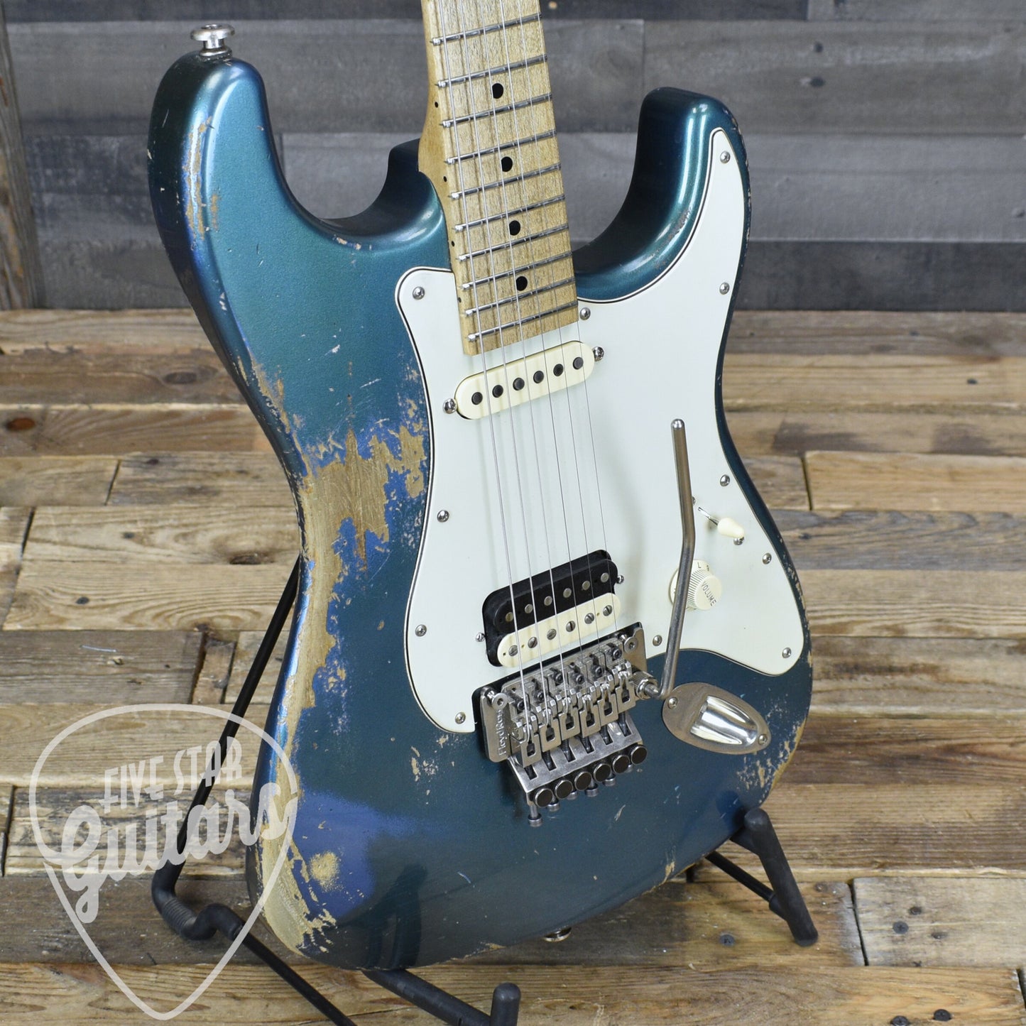 Pre-Owned Luxxtone Choppa S - Lake Placid Blue Heavy Relic, with Hardshell Case