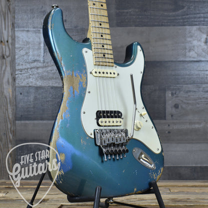 Pre-Owned Luxxtone Choppa S - Lake Placid Blue Heavy Relic, with Hardshell Case