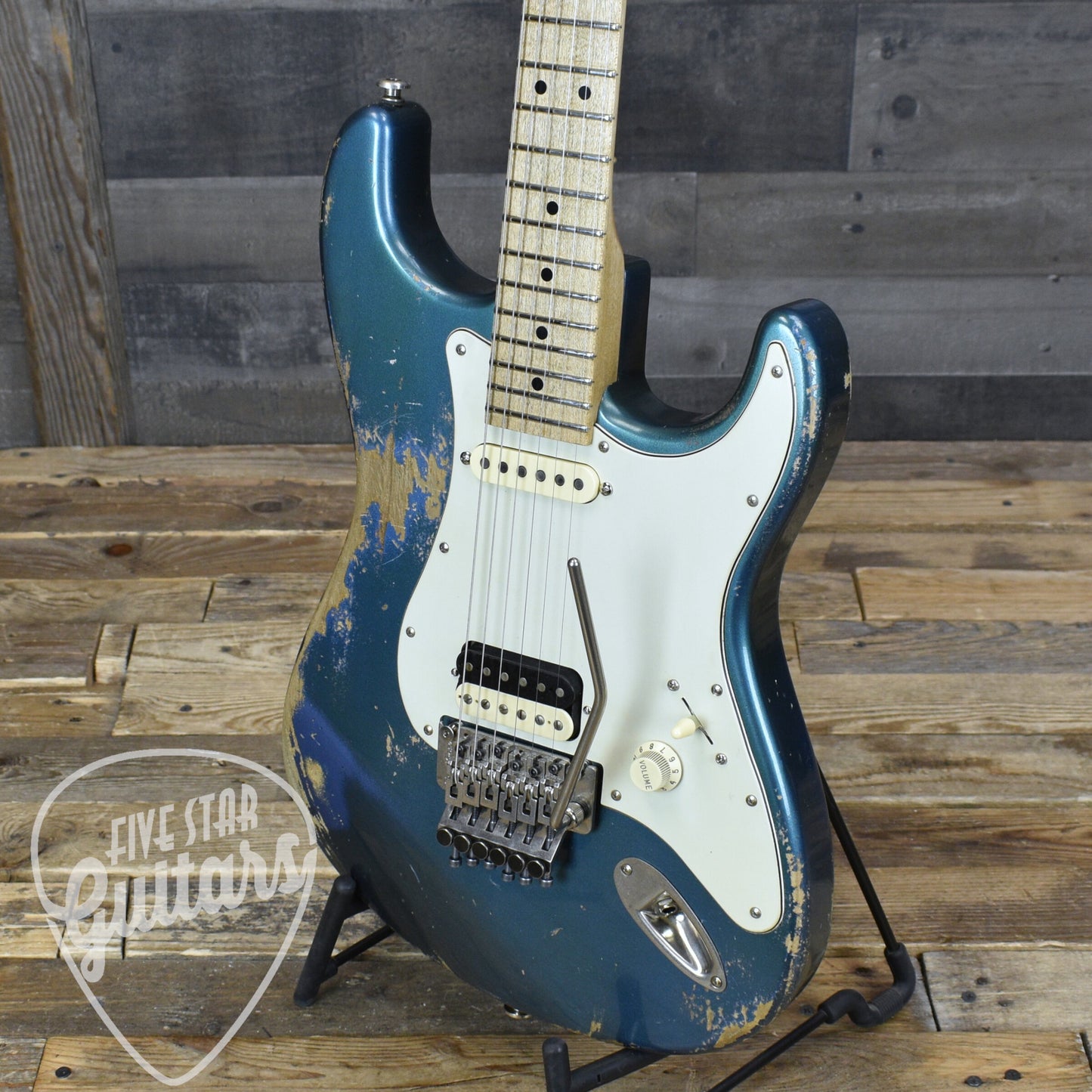 Pre-Owned Luxxtone Choppa S - Lake Placid Blue Heavy Relic, with Hardshell Case