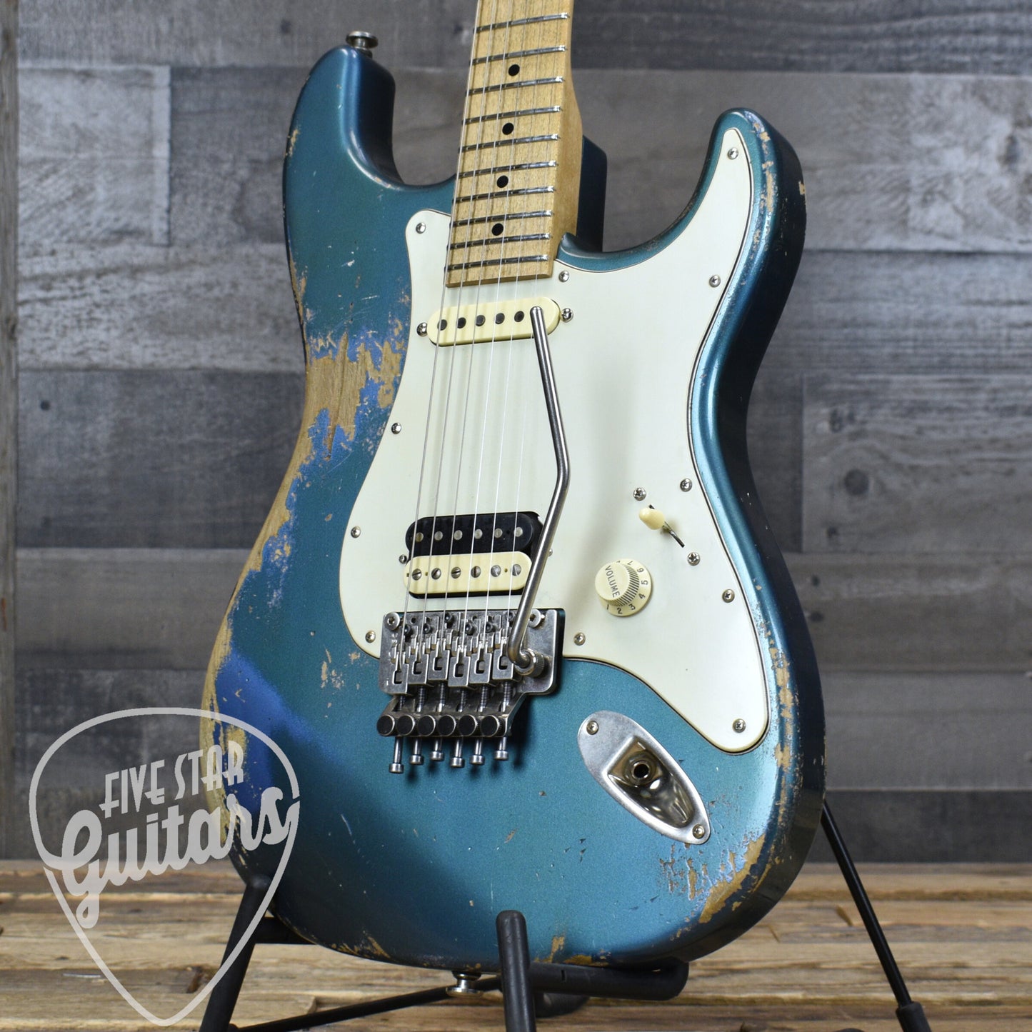 Pre-Owned Luxxtone Choppa S - Lake Placid Blue Heavy Relic, with Hardshell Case