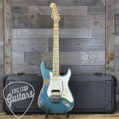 Pre-Owned Luxxtone Choppa S - Lake Placid Blue Heavy Relic, with Hardshell Case