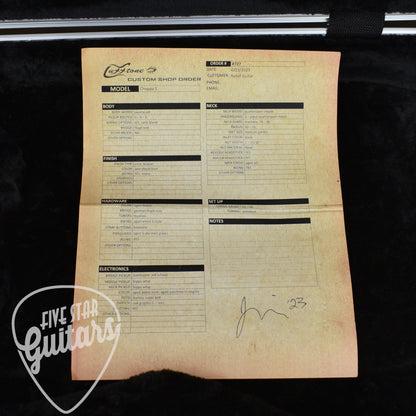 Pre-Owned Luxxtone Choppa S - Lake Placid Blue Heavy Relic, with Hardshell Case