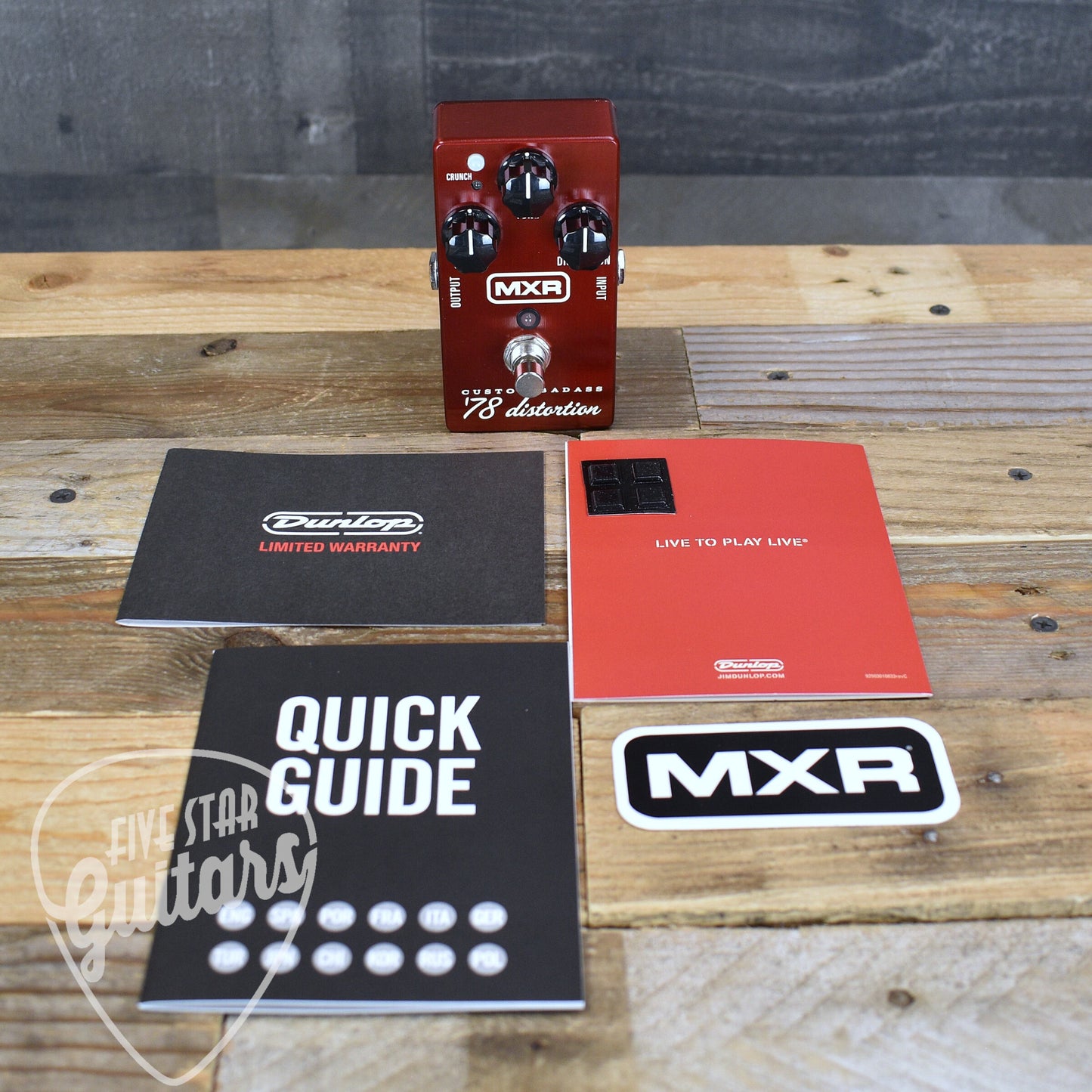 Pre-Owned MXR Custom Badass '78 Distortion