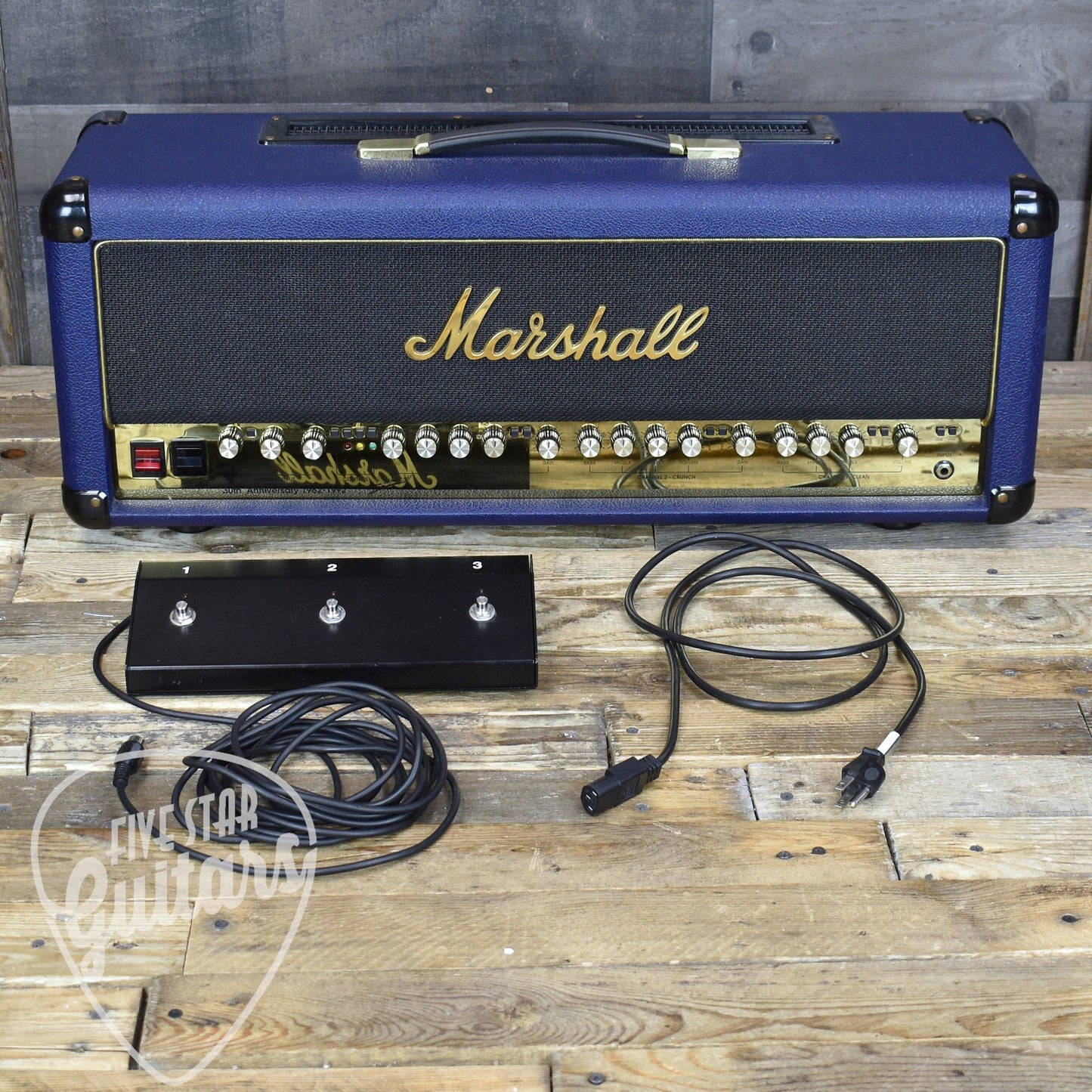 Pre-Owned Marshall 6100 30th Anniversary 1962-1992 100-Watt Amp Head