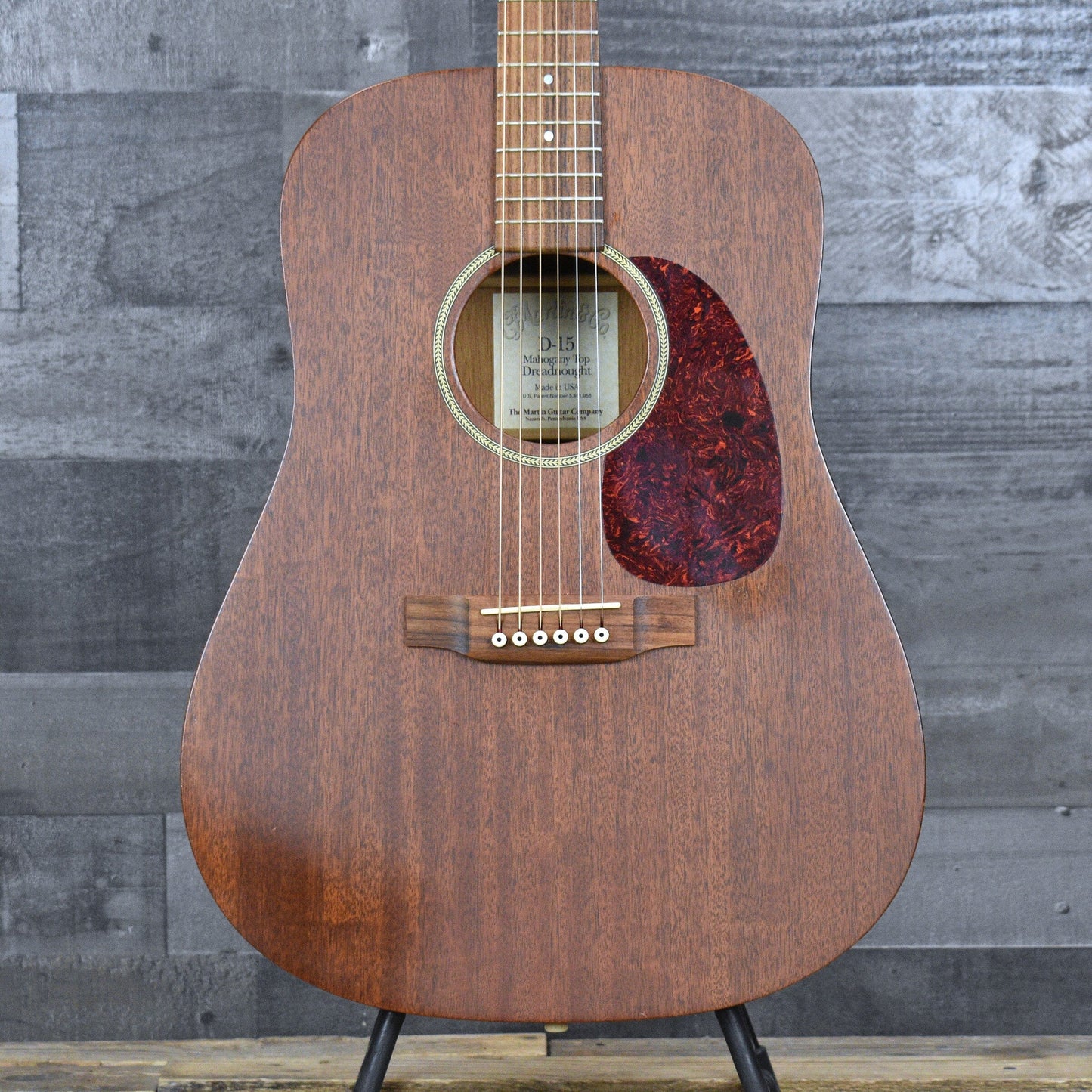 Pre-Owned Martin D-15M - Natural with Hardshell Case