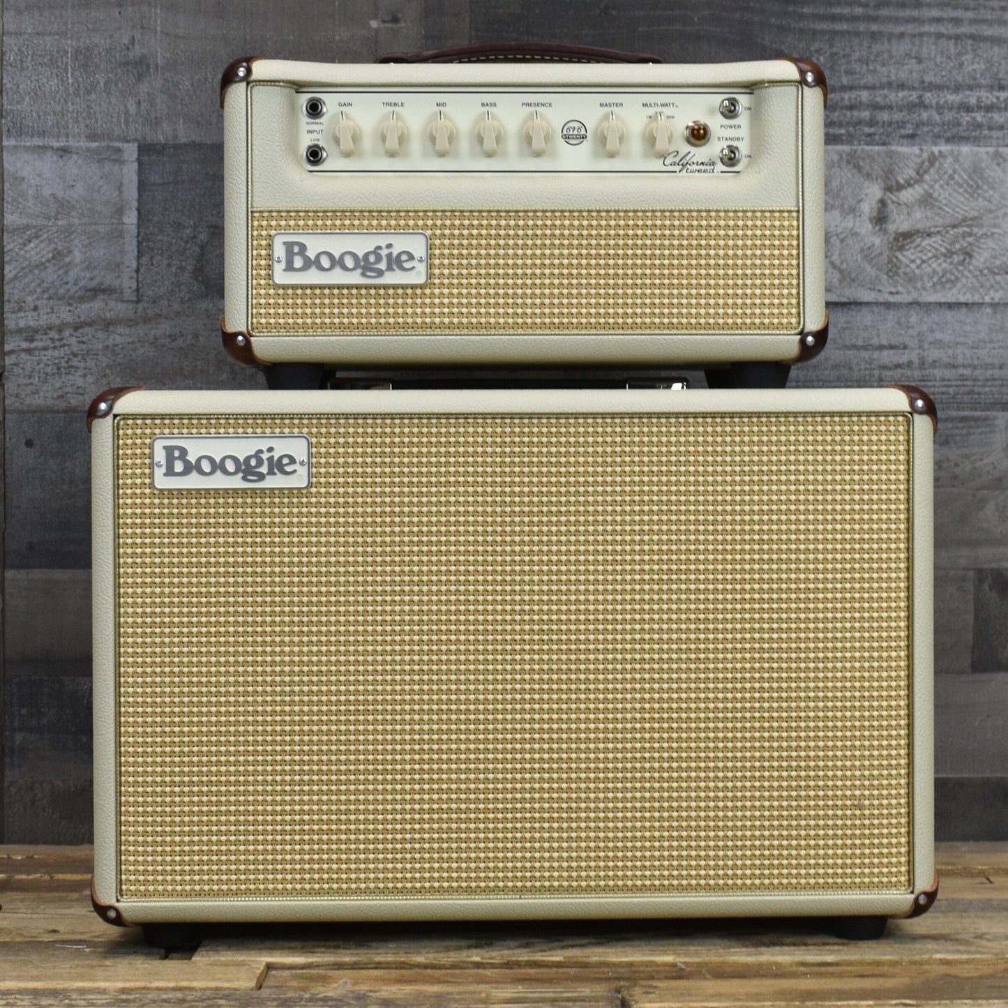 Pre-Owned Mesa Boogie California Tweed 6v6 2:20 20 watt head with matching 1x12 cab