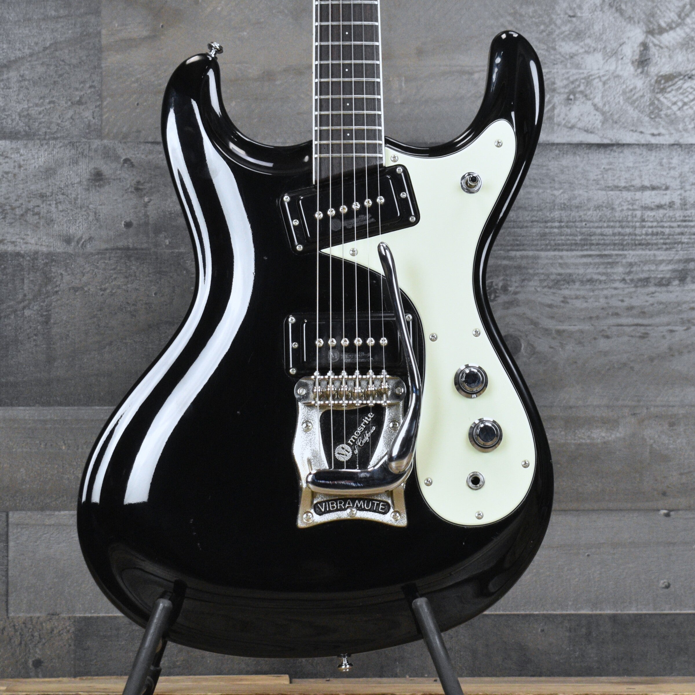 Pre-Owned Mosrite Ventures MK 1 1965 Reissue - Black – Five Star