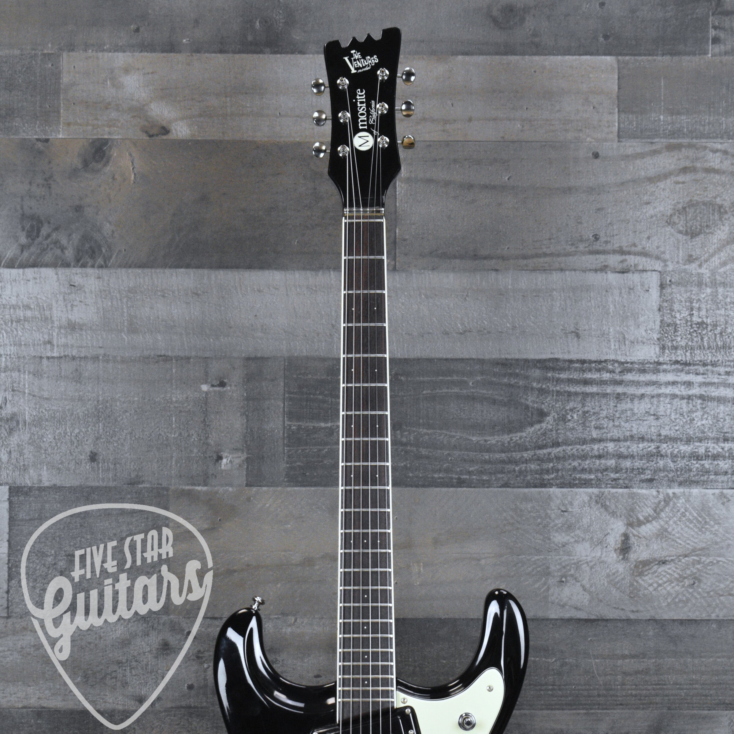 Pre-Owned Mosrite Ventures MK 1 1965 Reissue - Black – Five Star