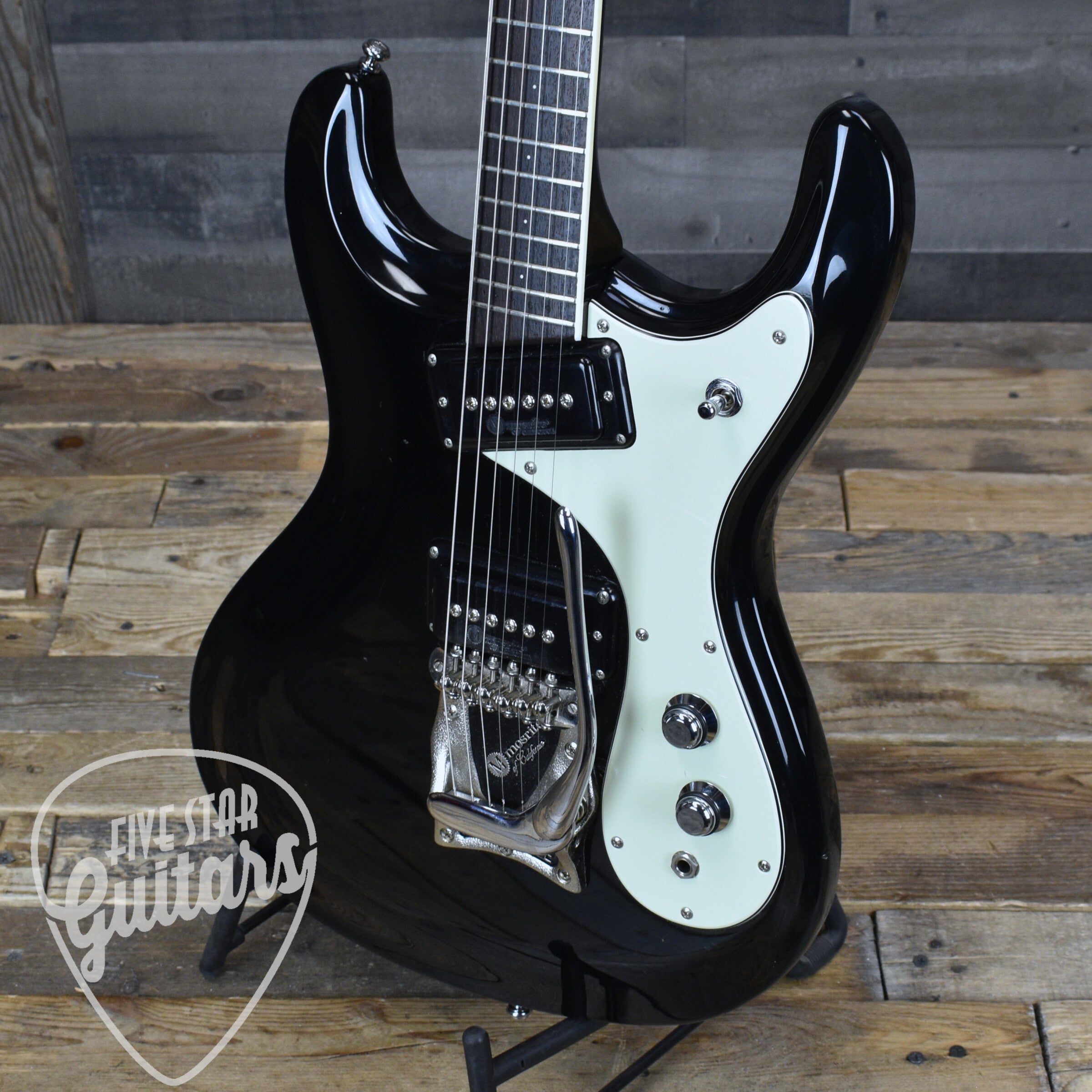 Pre-Owned Mosrite Ventures MK 1 1965 Reissue - Black – Five Star