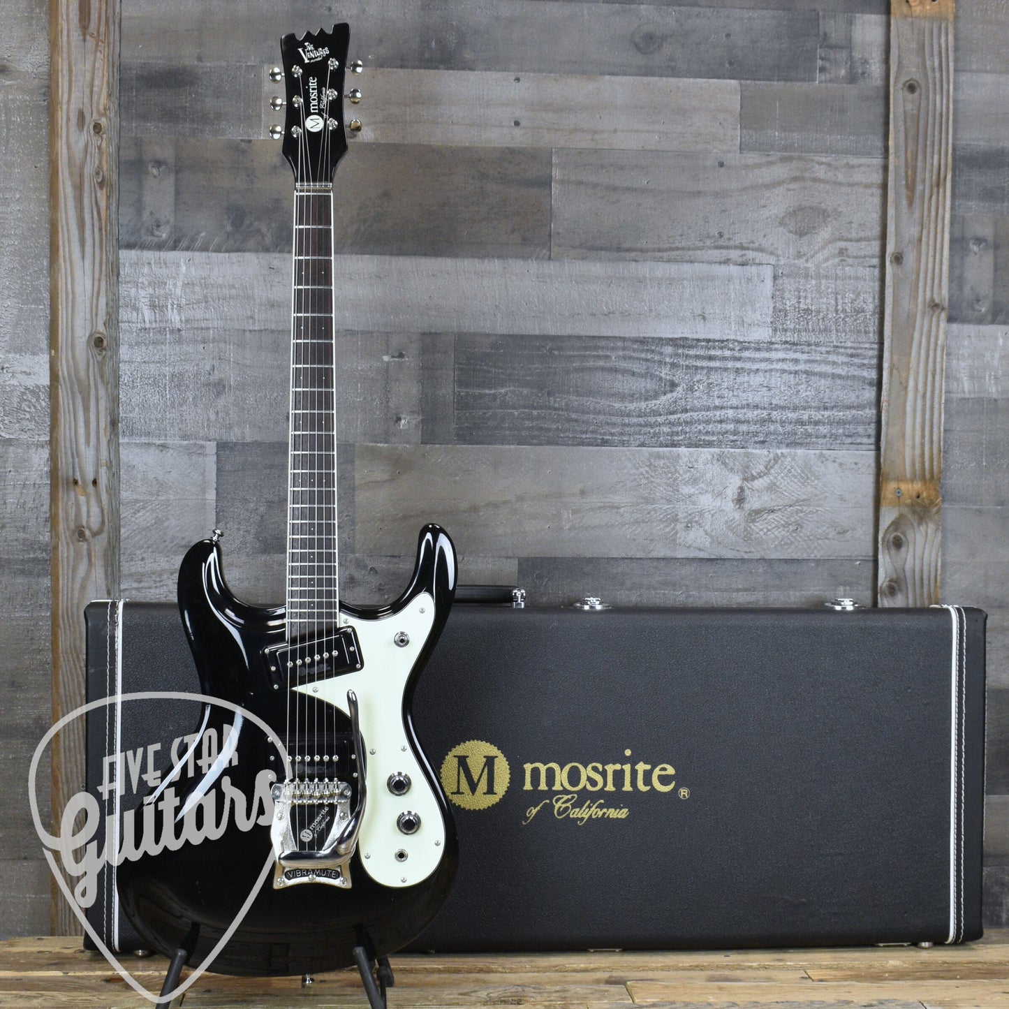 Pre-Owned Mosrite Ventures MK 1 1965 Reissue - Black
