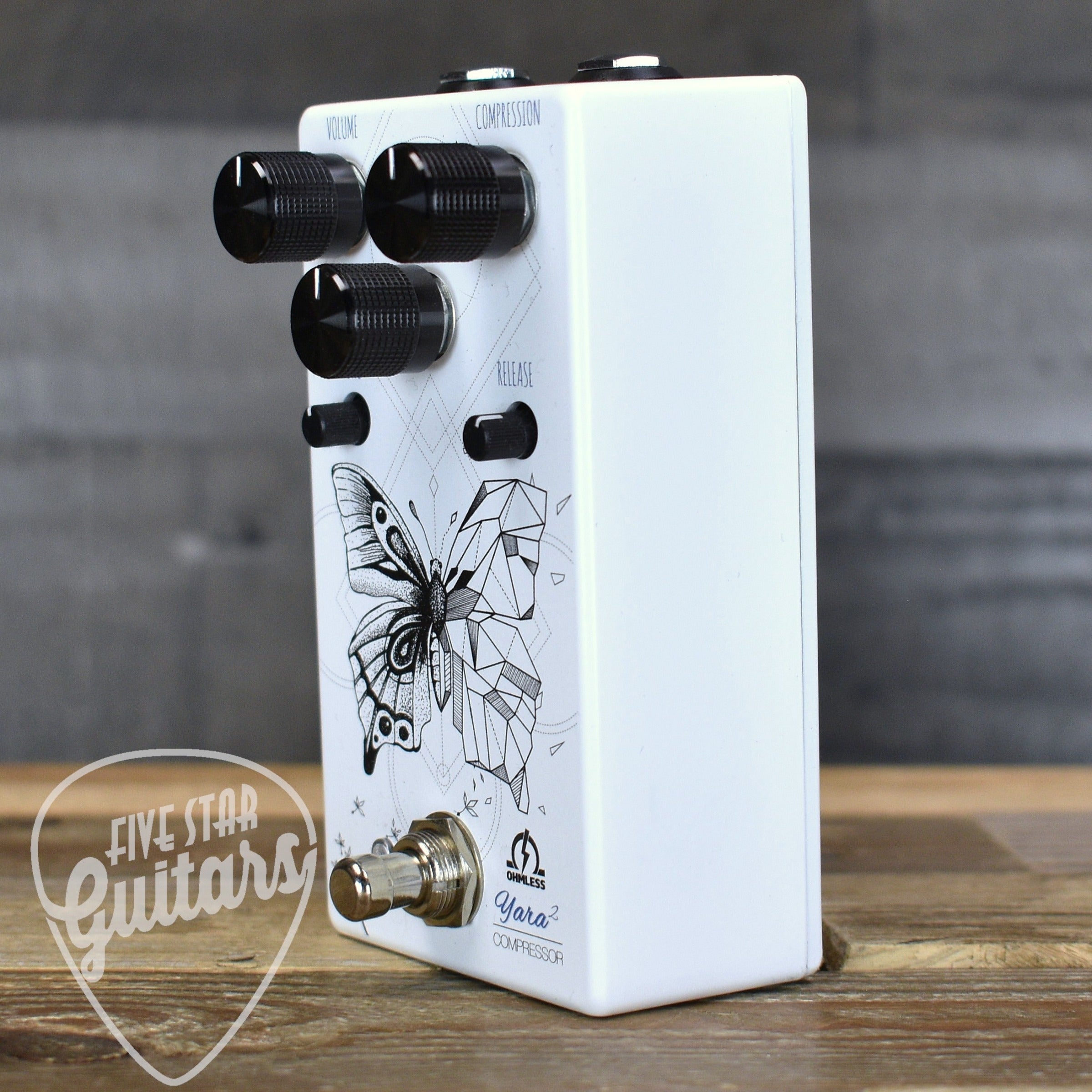 ギター OHMLESS Yara v2 Compressor Pre-Owned Ohmless Yara 2 Compressor – Five Star Guitars