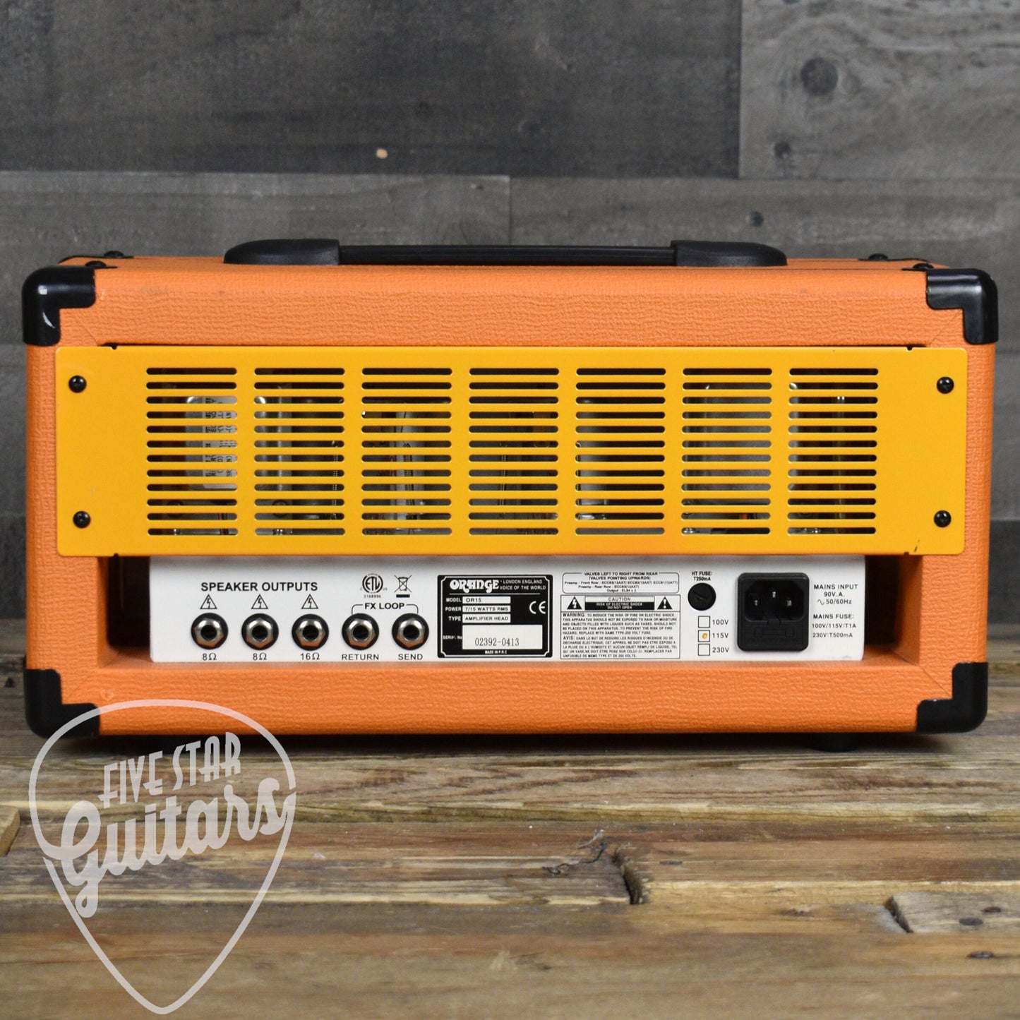 Pre-Owned Orange OR-15 Tube Guitar Amplifier Head