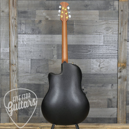 Pre-Owned Ovation 1769 ADII Al DiMeola - Black with Hard Shell Case