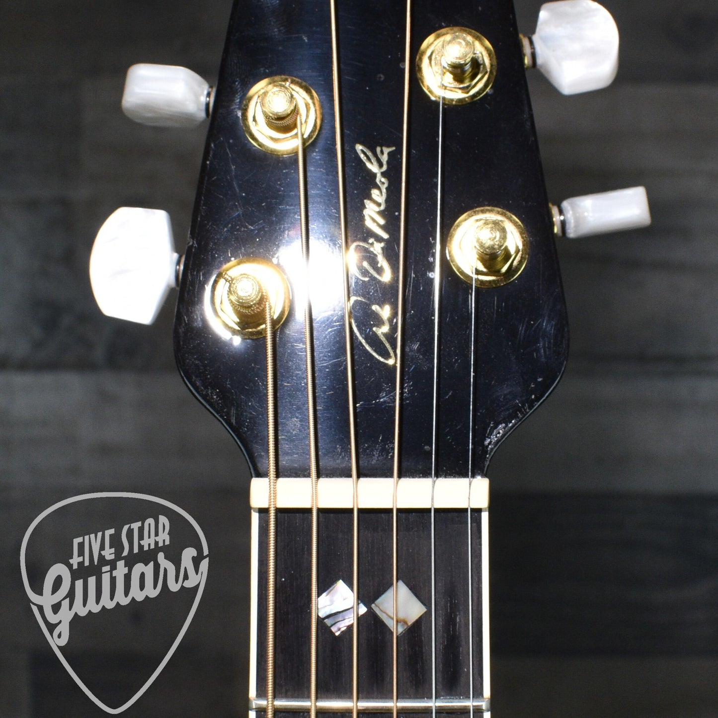 Pre-Owned Ovation 1769 ADII Al DiMeola - Black with Hard Shell Case