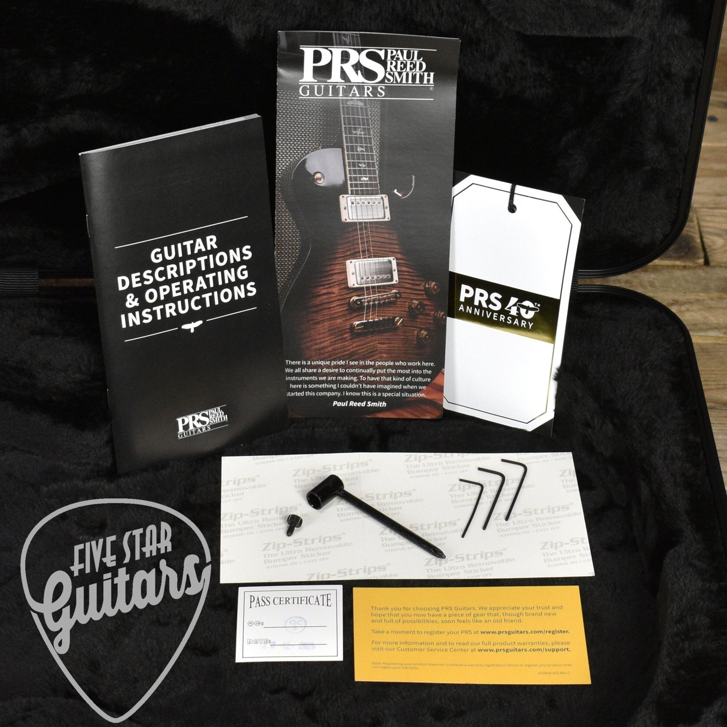 Pre-Owned PRS 40th Anniversary McCarty SC56 Limited Edition - Faded Blue Jean with Hardshell Case