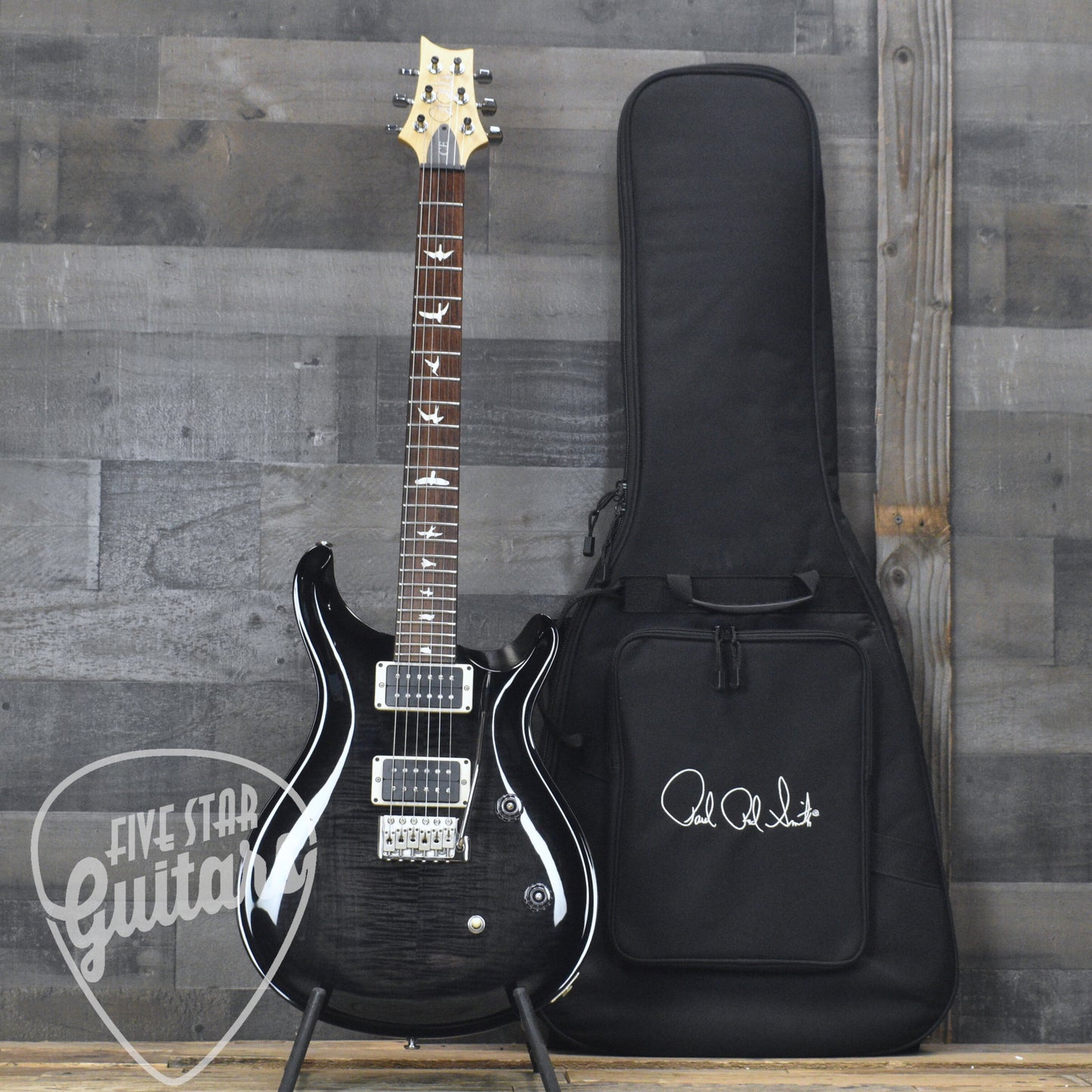 Pre-Owned PRS CE24 - Grey Black with Gig Bag