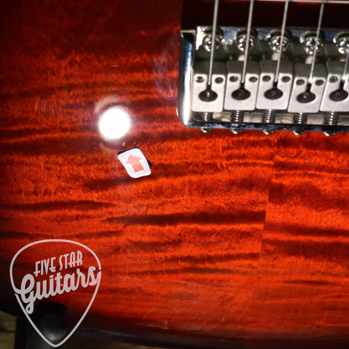Pre-Owned PRS CE 24 - Fire Red Burst with Gigbag