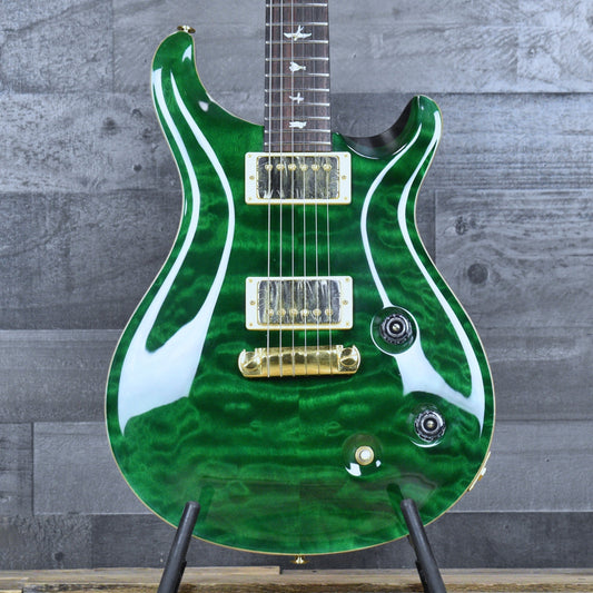 Pre-Owned PRS Custom 22 Stoptail 20th Anniversary - Emerald Green with Hard Shell Case