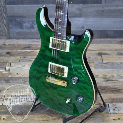 Pre-Owned PRS Custom 22 Stoptail 20th Anniversary - Emerald Green with Hard Shell Case