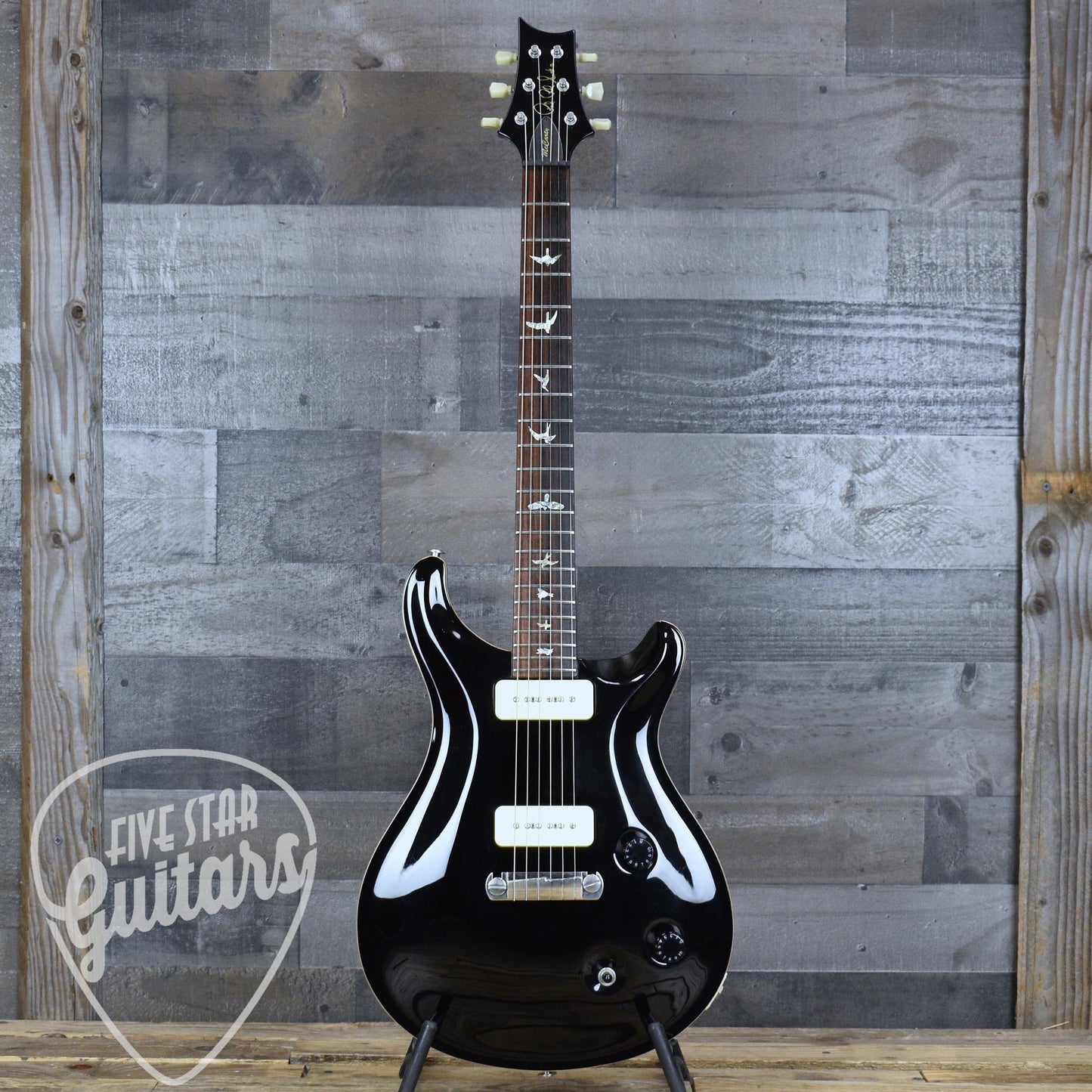 Pre-Owned PRS McCarty Soapbar - Black with Gig Bag