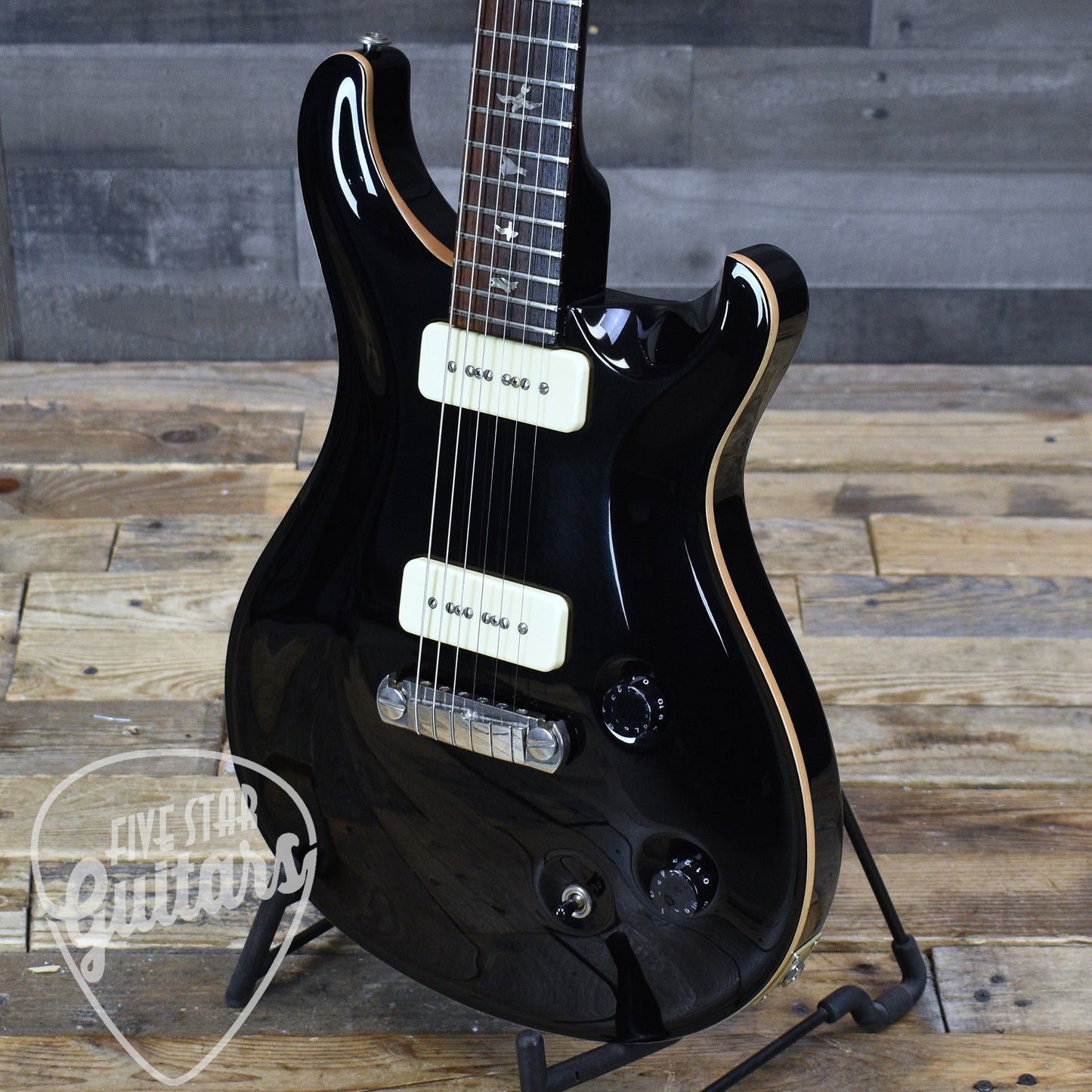 Pre-Owned PRS McCarty Soapbar - Black with Gig Bag