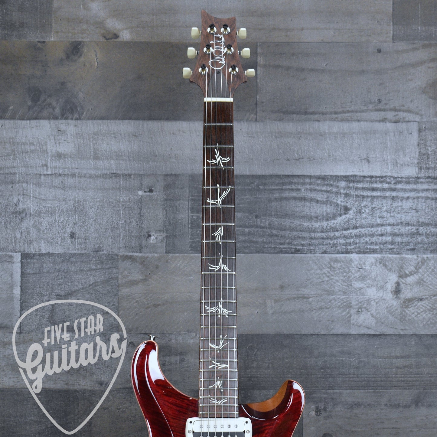Pre-Owned PRS Paul's Guitar - Red Tiger with Hardshell Case