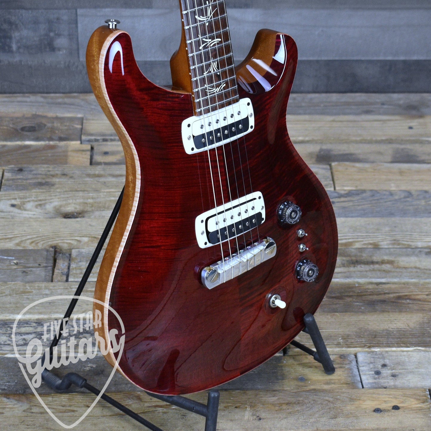 Pre-Owned PRS Paul's Guitar - Red Tiger with Hardshell Case