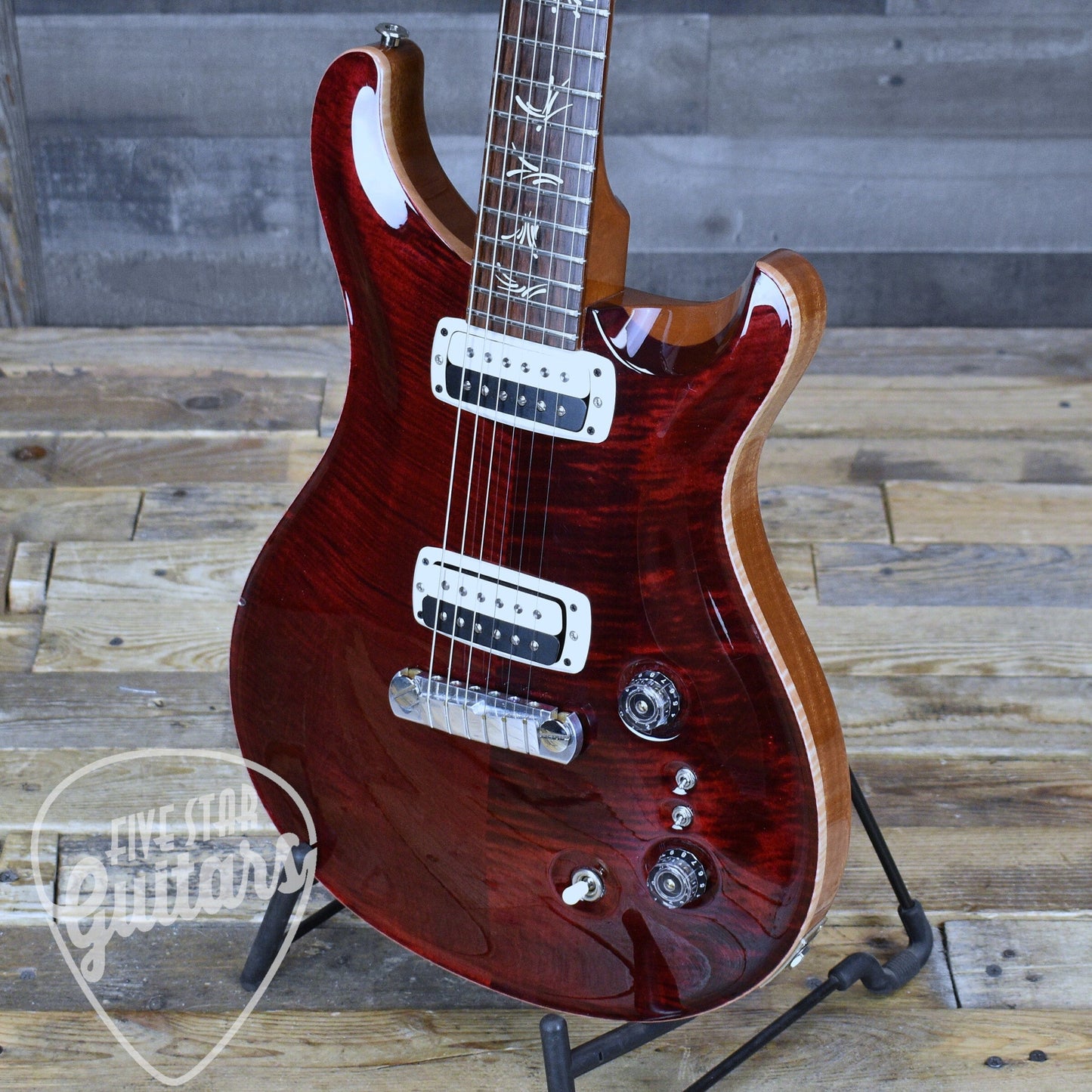 Pre-Owned PRS Paul's Guitar - Red Tiger with Hardshell Case