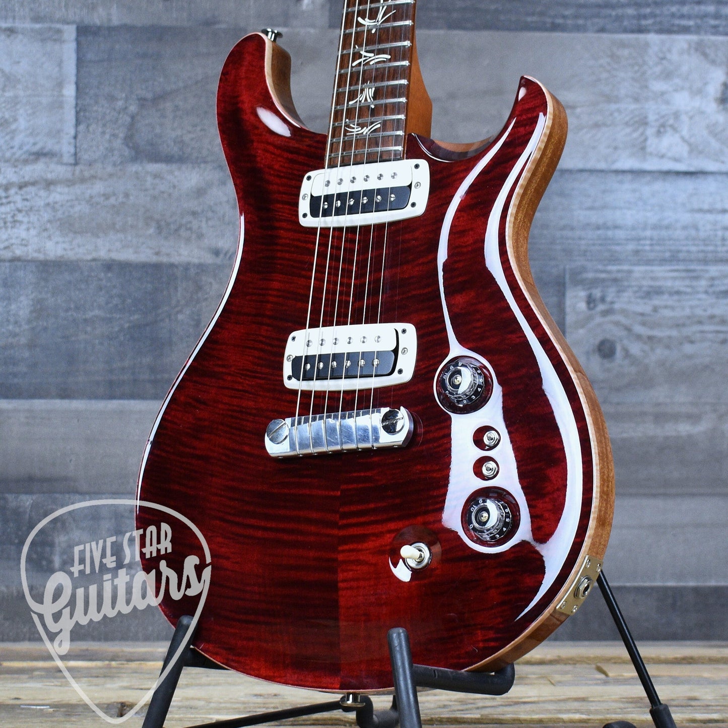 Pre-Owned PRS Paul's Guitar - Red Tiger with Hardshell Case