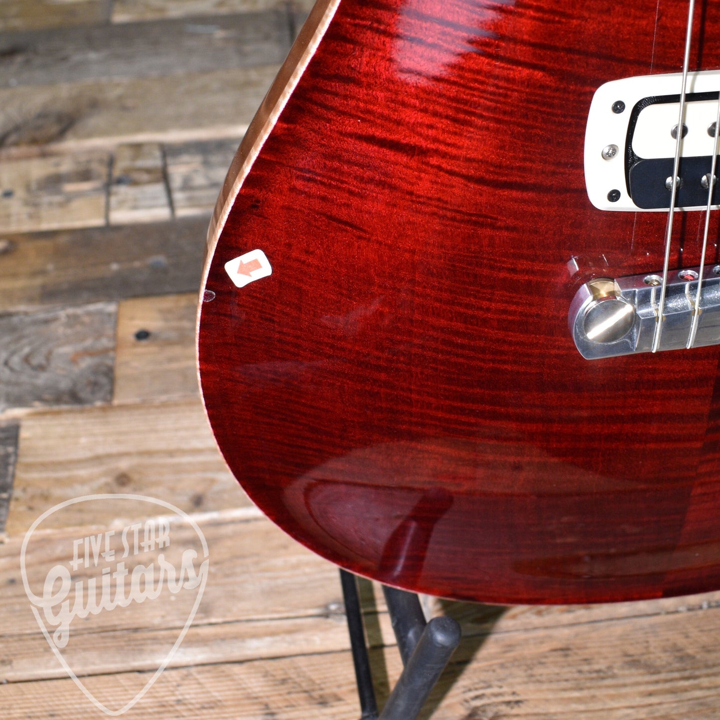Pre-Owned PRS Paul's Guitar - Red Tiger with Hardshell Case