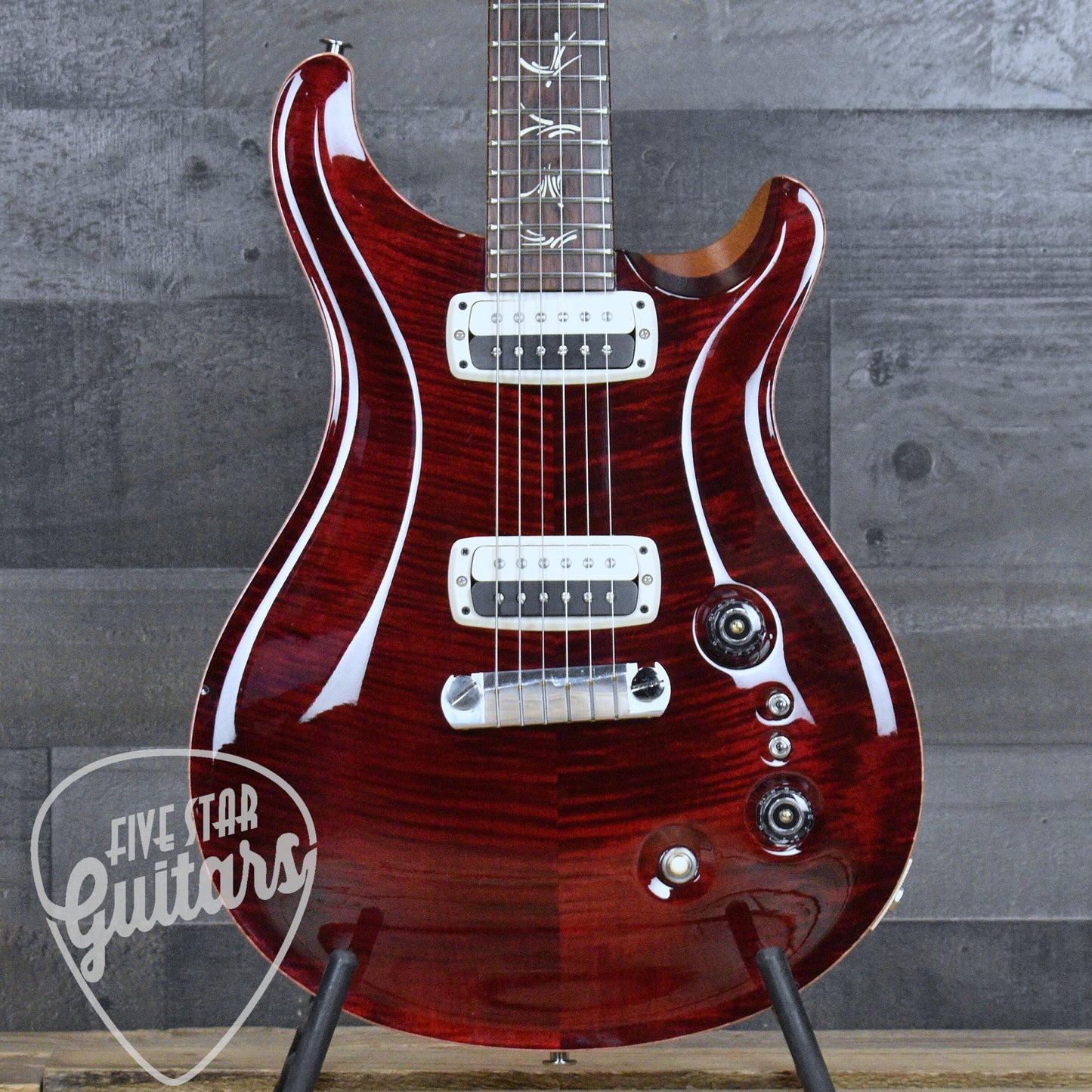 Pre-Owned PRS Paul's Guitar - Red Tiger with Hardshell Case