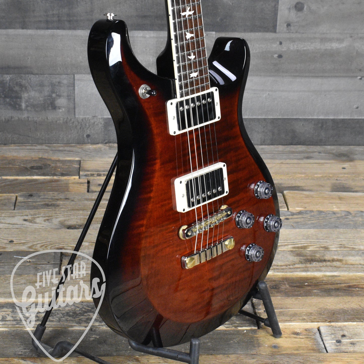 Pre-Owned PRS S2 McCarty 594 - Fire Red Burst with Gigbag