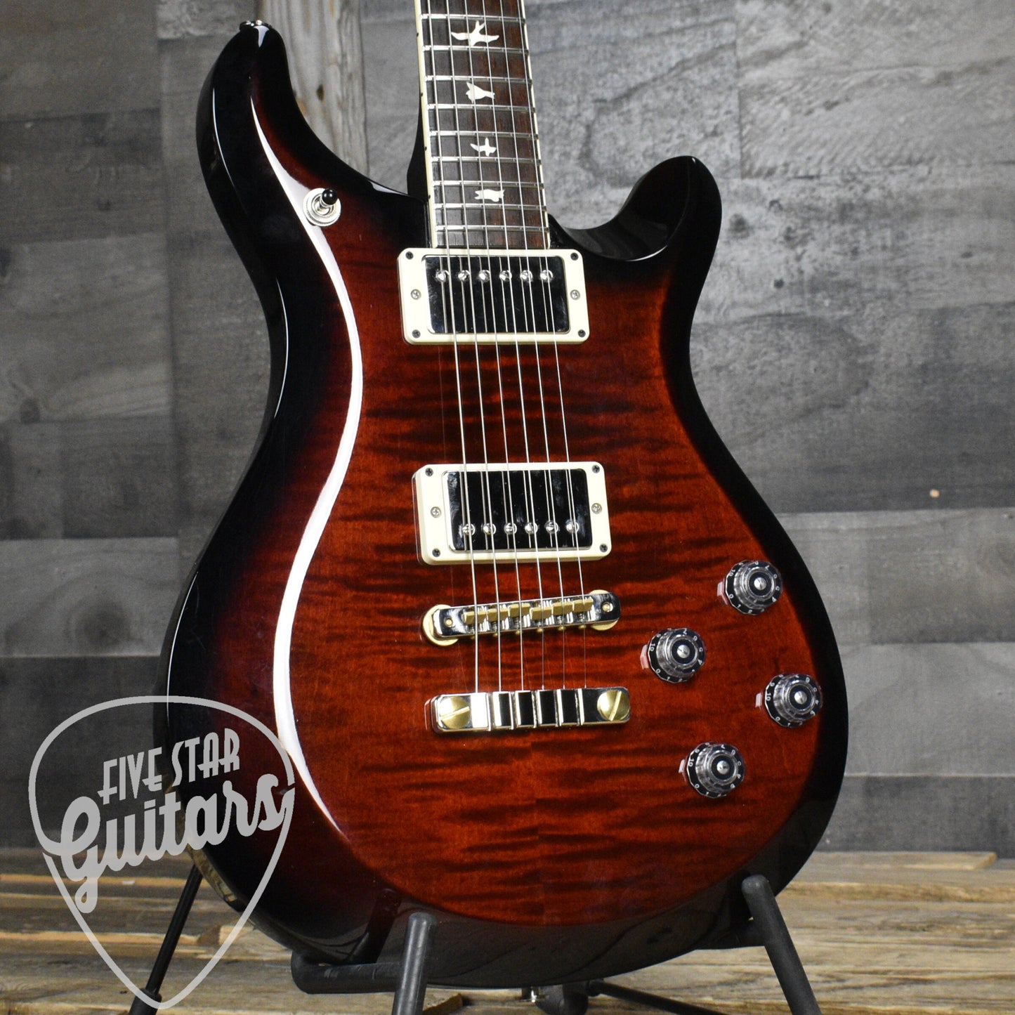 Pre-Owned PRS S2 McCarty 594 - Fire Red Burst with Gigbag