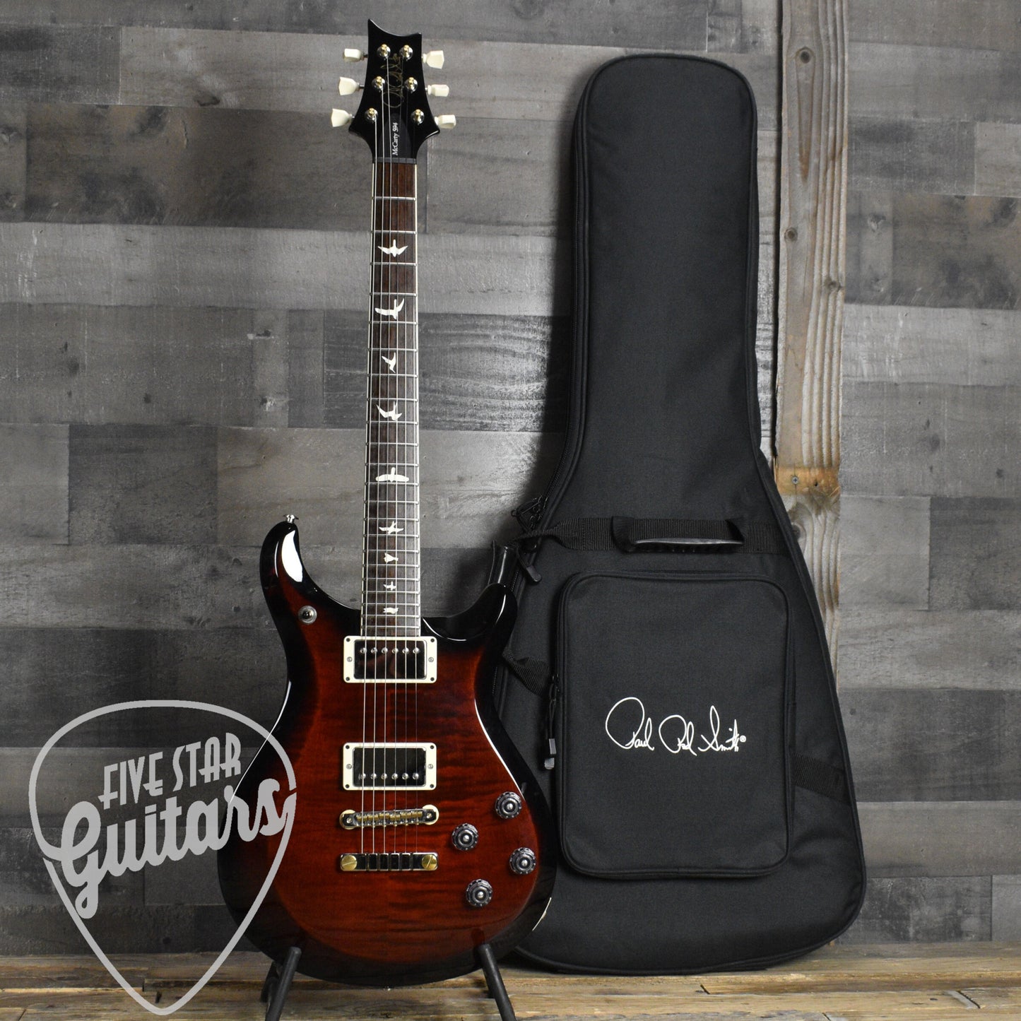 Pre-Owned PRS S2 McCarty 594 - Fire Red Burst with Gigbag