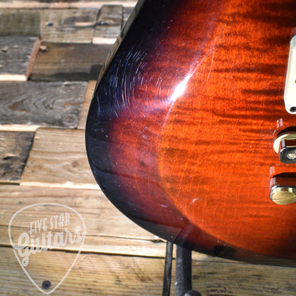 Pre-Owned PRS S2 McCarty 594 - Fire Red Burst with Gigbag