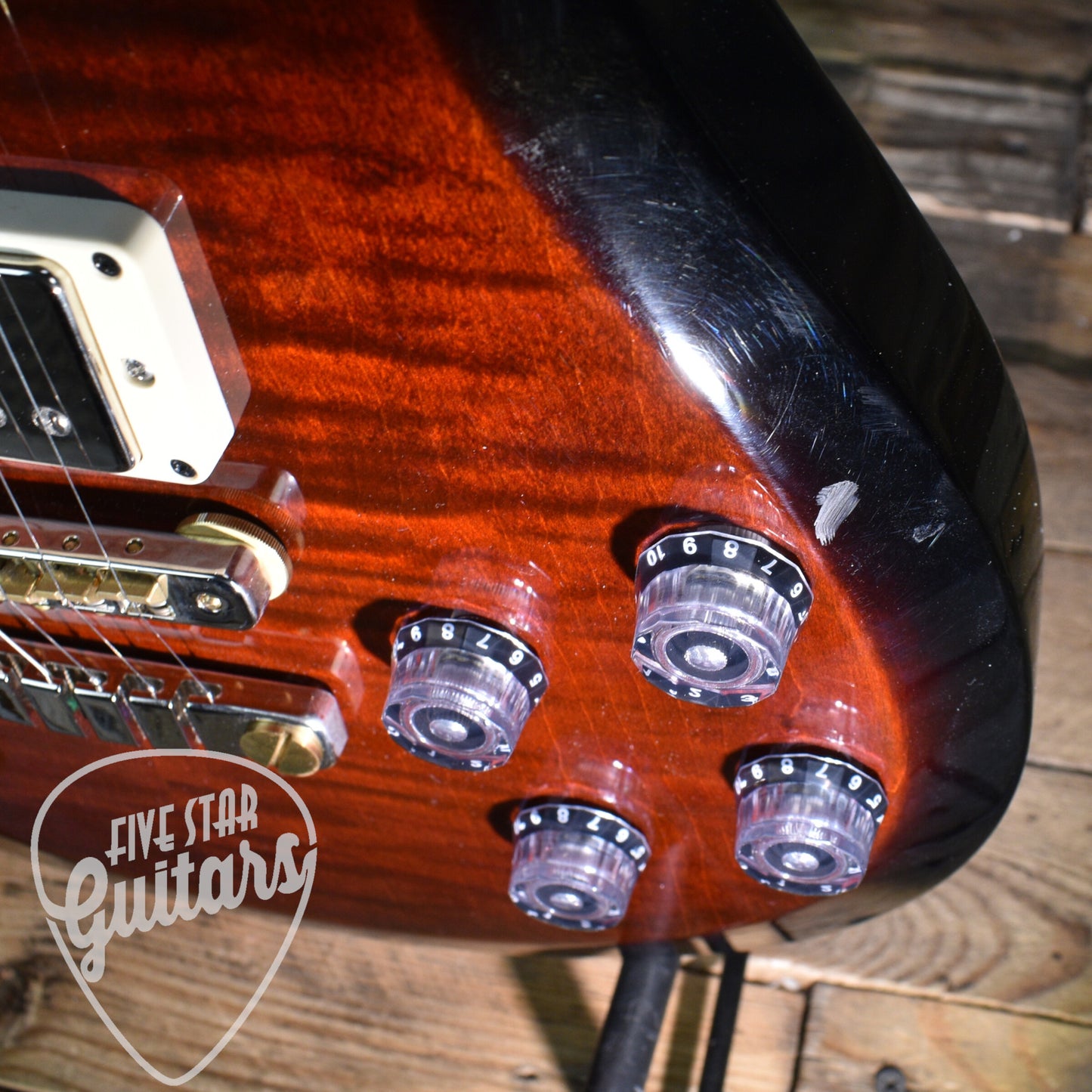 Pre-Owned PRS S2 McCarty 594 - Fire Red Burst with Gigbag