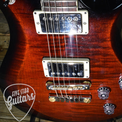 Pre-Owned PRS S2 McCarty 594 - Fire Red Burst with Gigbag