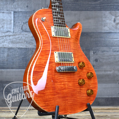 Pre-Owned PRS Singlecut 10 Top - Blood Orange with Hard Shell Case