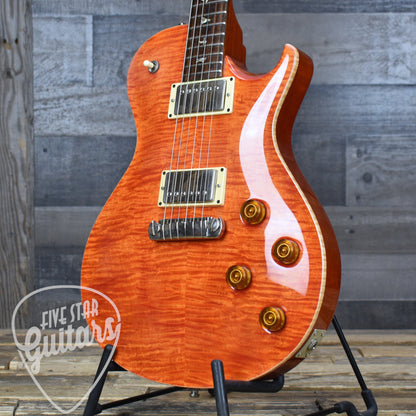 Pre-Owned PRS Singlecut 10 Top - Blood Orange with Hard Shell Case