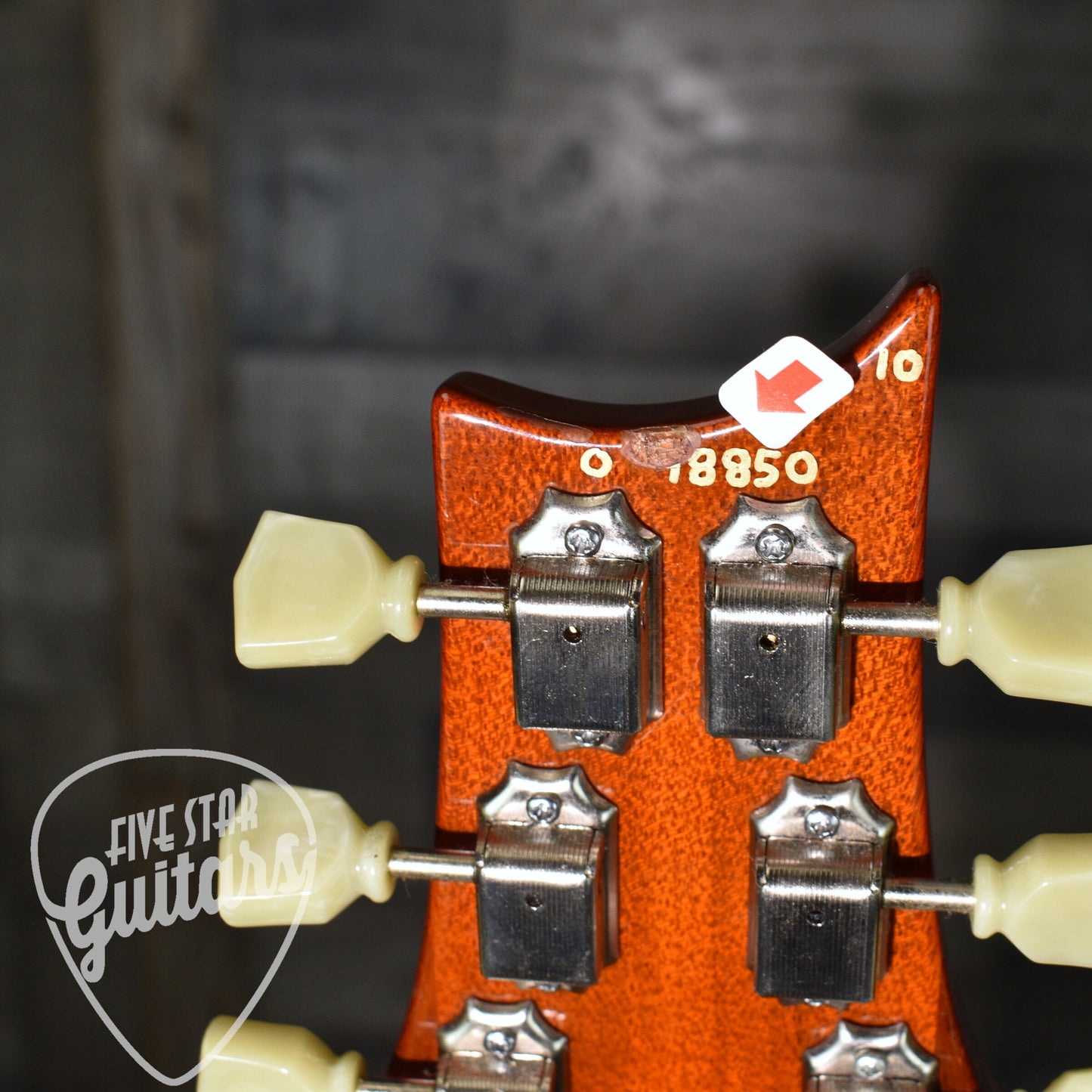 Pre-Owned PRS Singlecut 10 Top - Blood Orange with Hard Shell Case