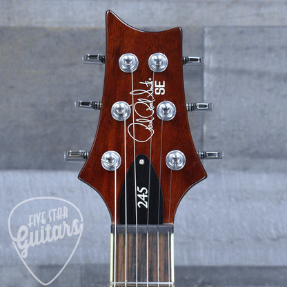 Pre-Owned PRS SE 245 Standard - Tobacco Sunburst with Gig Bag
