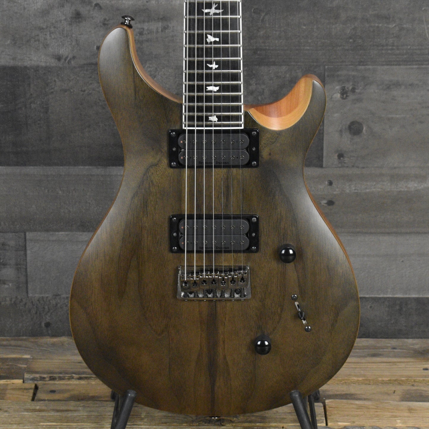 Pre-Owned PRS SE Mark Holcomb SVN - Satin Walnut with PRS Gigbag