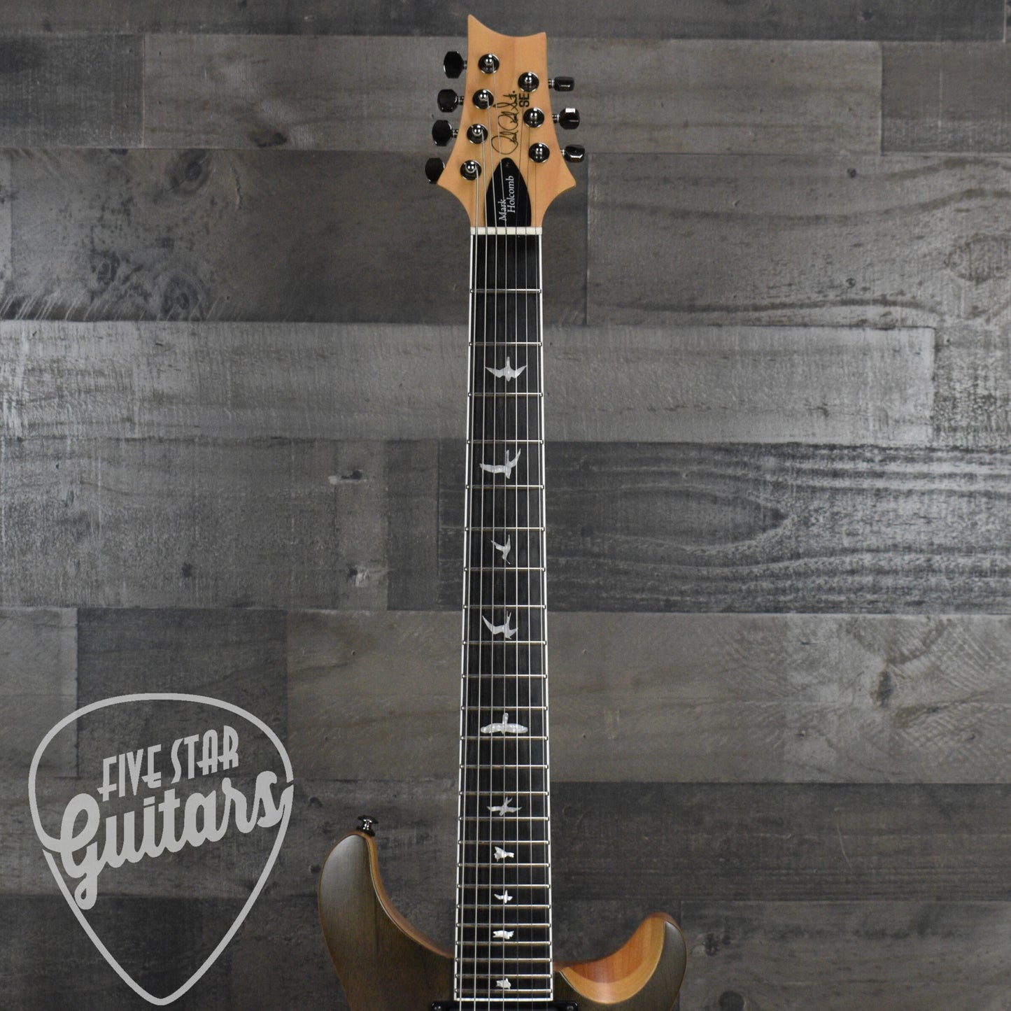 Pre-Owned PRS SE Mark Holcomb SVN - Satin Walnut with PRS Gigbag