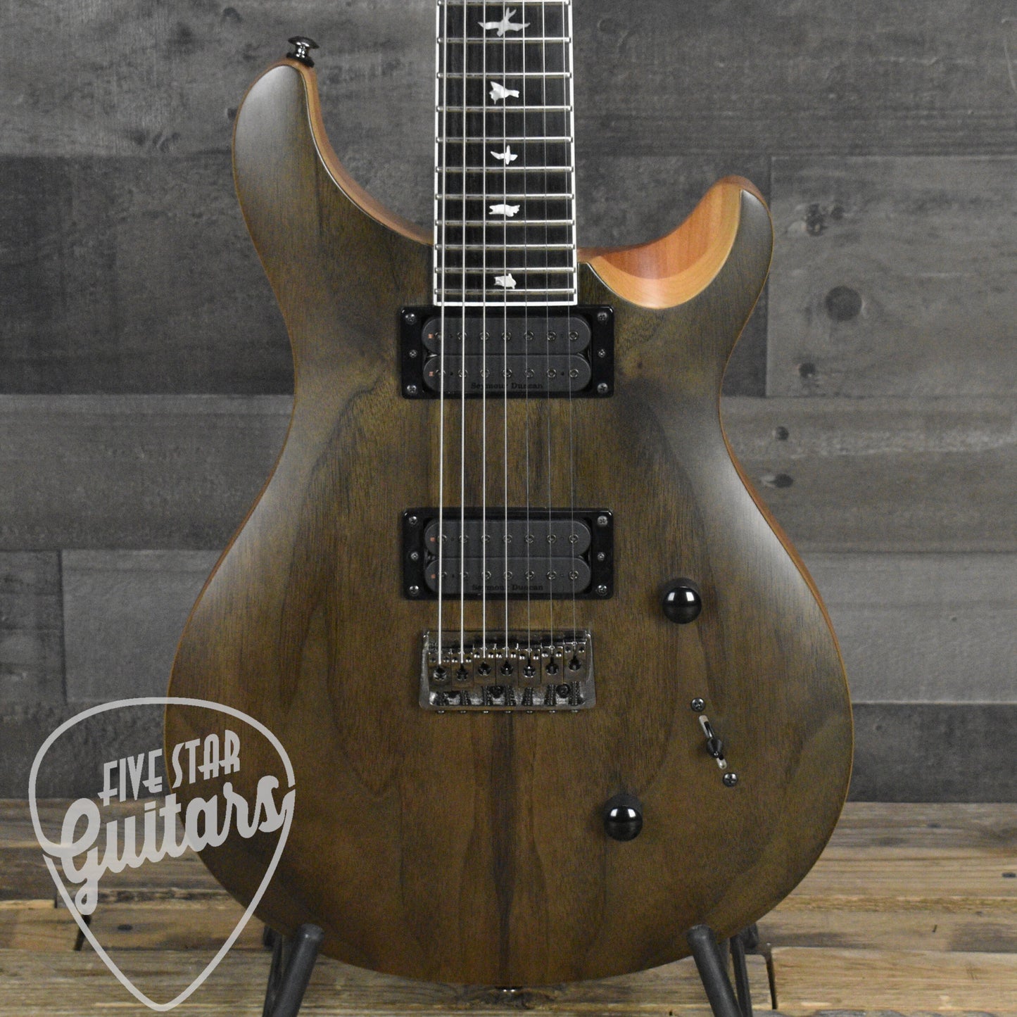 Pre-Owned PRS SE Mark Holcomb SVN - Satin Walnut with PRS Gigbag