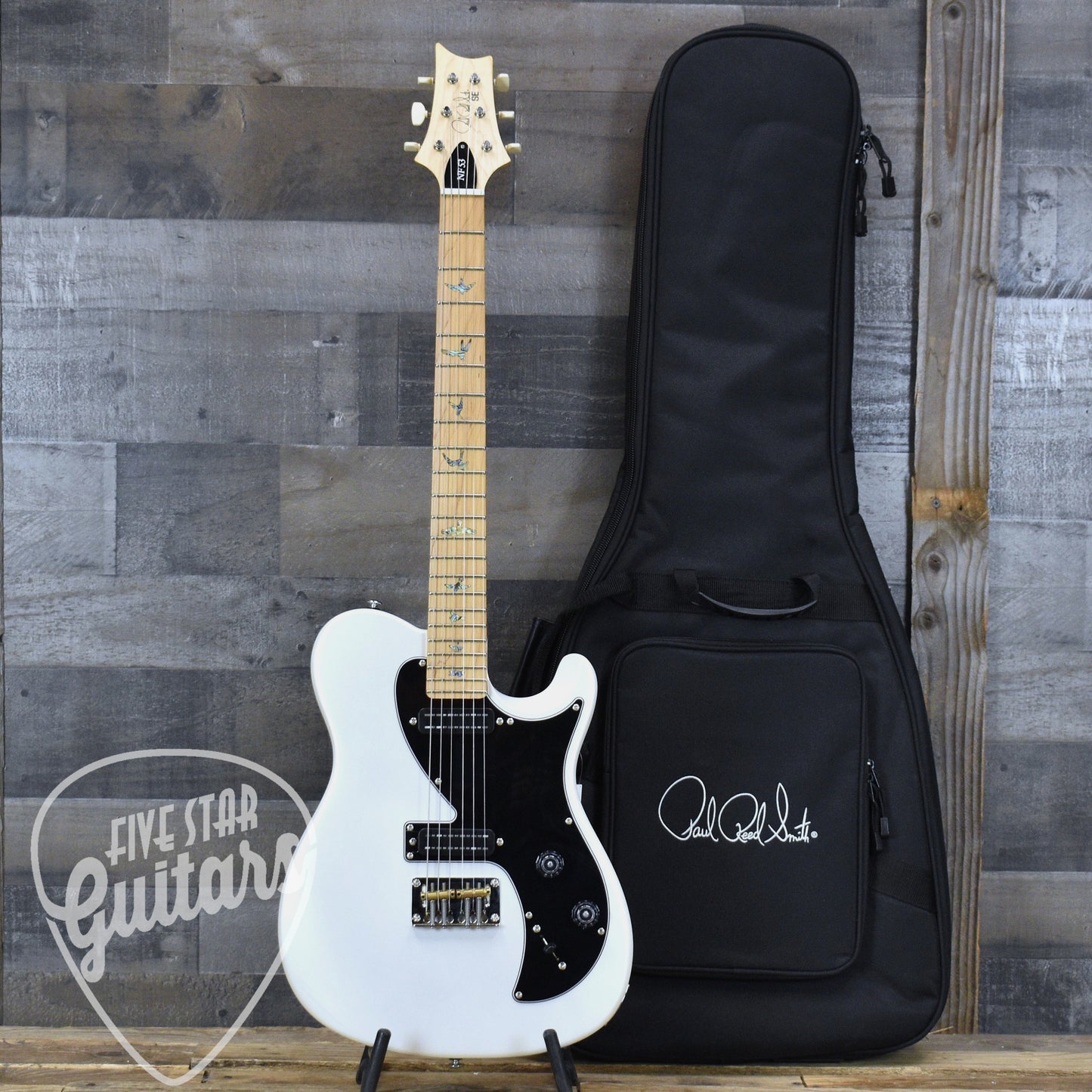 Pre-Owned PRS SE NF 53 - Pearl White with Gigbag