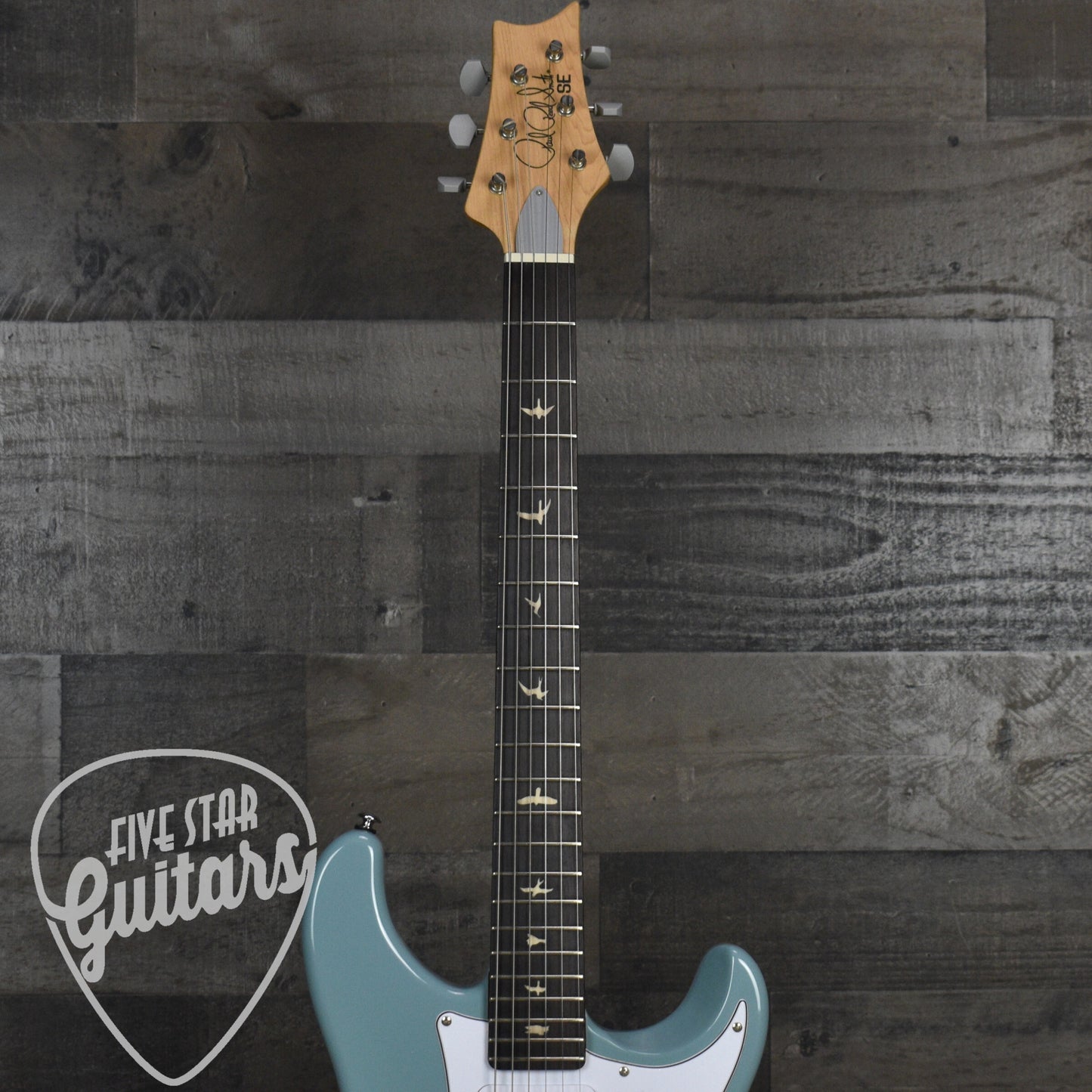 Pre-Owned PRS SE Silver Sky - Stone Blue with Gigbag