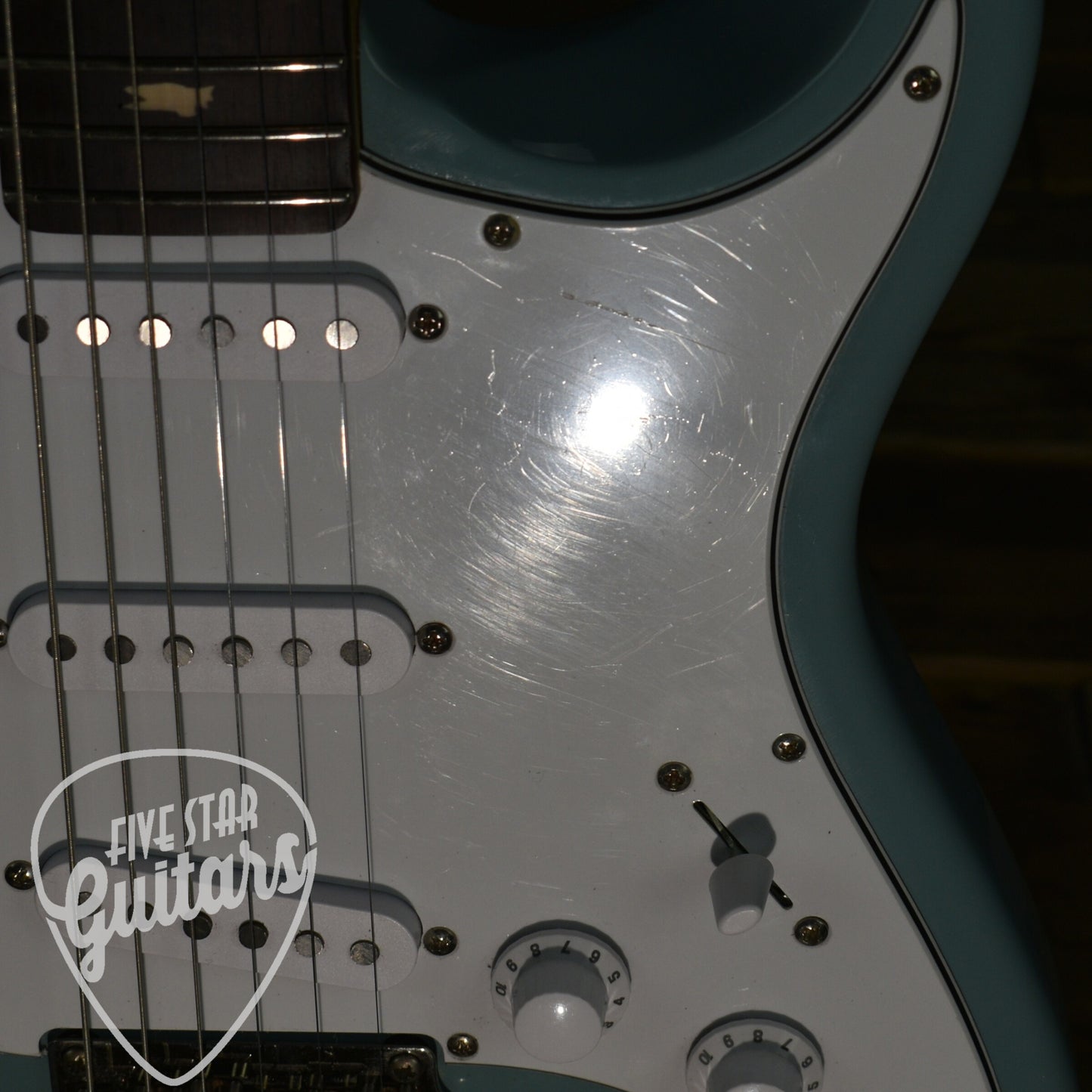 Pre-Owned PRS SE Silver Sky - Stone Blue with Gigbag