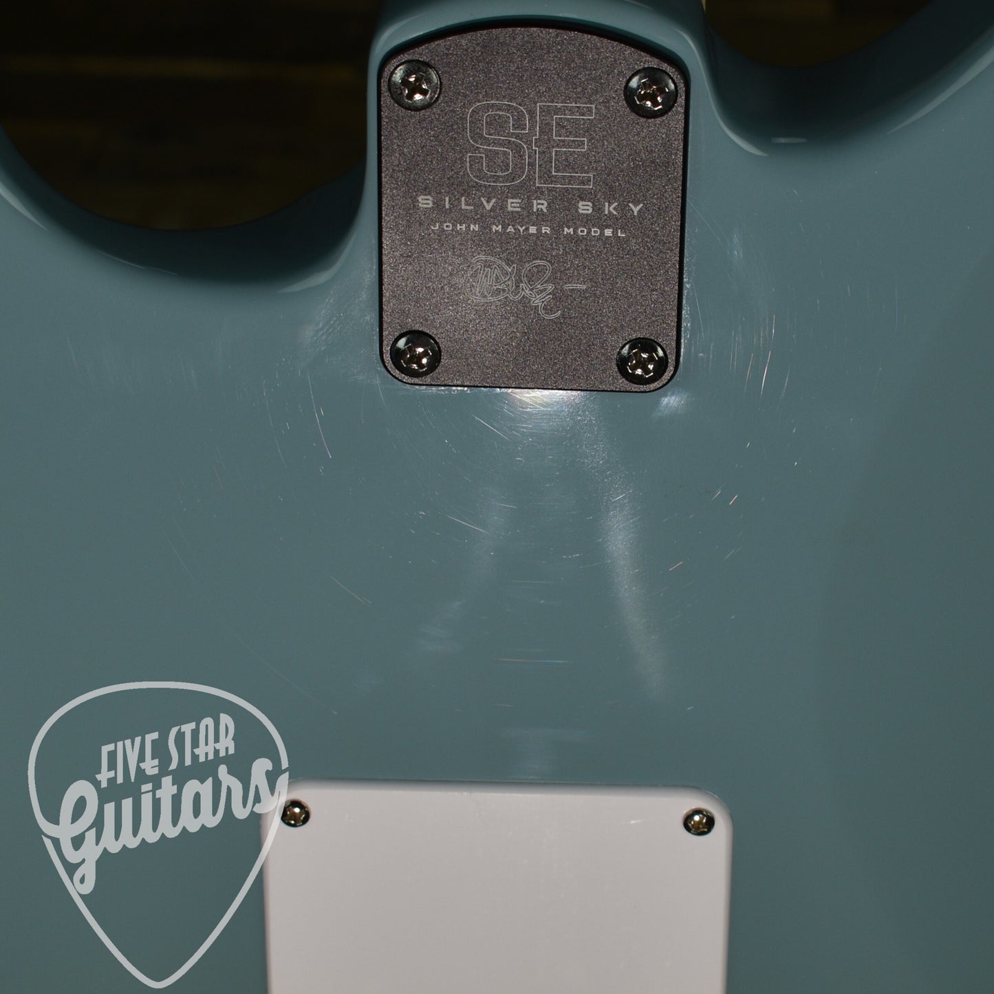 Pre-Owned PRS SE Silver Sky - Stone Blue with Gigbag
