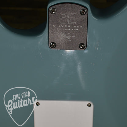 Pre-Owned PRS SE Silver Sky - Stone Blue with Gigbag